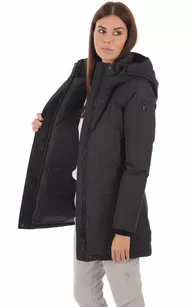 Parka Emily noire Nobis - La Canadienne - Parkas Textile Noir