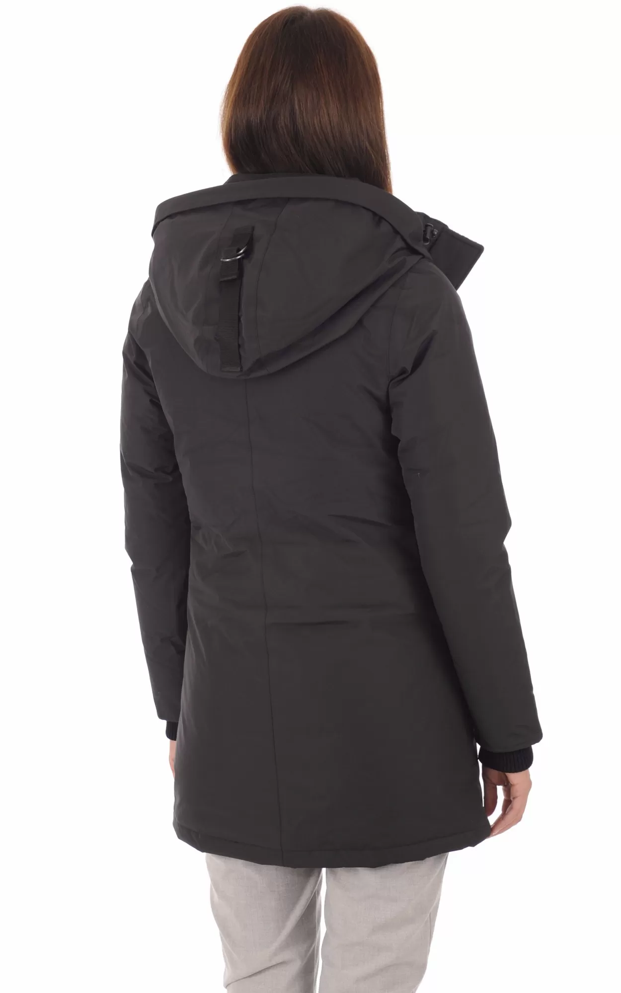 Parka Emily noire Nobis - La Canadienne - Parkas Textile Noir