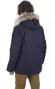 Parka Heritage navy Nobis - La Canadienne - Parkas Textile Navy