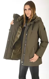 Parka Jeni army Mackage - La Canadienne - Parkas Textile Army