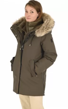 Parka Kinslee kaki Mackage - La Canadienne - Parkas Textile Kaki