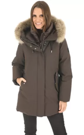 Parka Kinslee marron Mackage - La Canadienne - Parkas Textile Marron