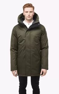 Parka Pierre kaki Nobis - La Canadienne - Parkas Textile Kaki