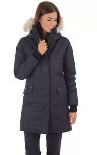 Parka Rebecca navy Nobis - La Canadienne - Parkas Textile Navy