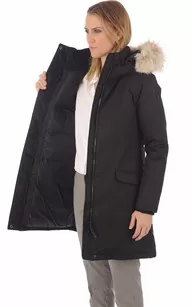 Parka Rebecca noire Nobis - La Canadienne - Parkas Textile Noir