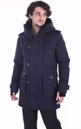 Parka Shelby navy Nobis - La Canadienne - Parkas Textile Navy