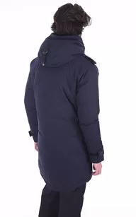 Parka Shelby navy Nobis - La Canadienne - Parkas Textile Navy