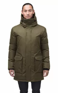 Parka Travis fatigue Nobis - La Canadienne - Parkas Textile Fatigue