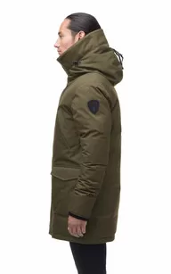 Parka Travis fatigue Nobis - La Canadienne - Parkas Textile Fatigue