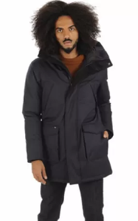 Parka Travis navy Nobis - La Canadienne - Parkas Textile Navy