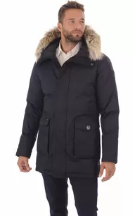 Parka Yves navy Nobis - La Canadienne - Parkas Textile Navy