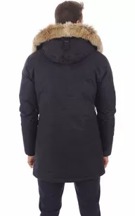 Parka Yves navy Nobis - La Canadienne - Parkas Textile Navy