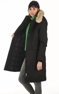 Parka Zenith noir Nobis - La Canadienne - Parkas Textile Noir