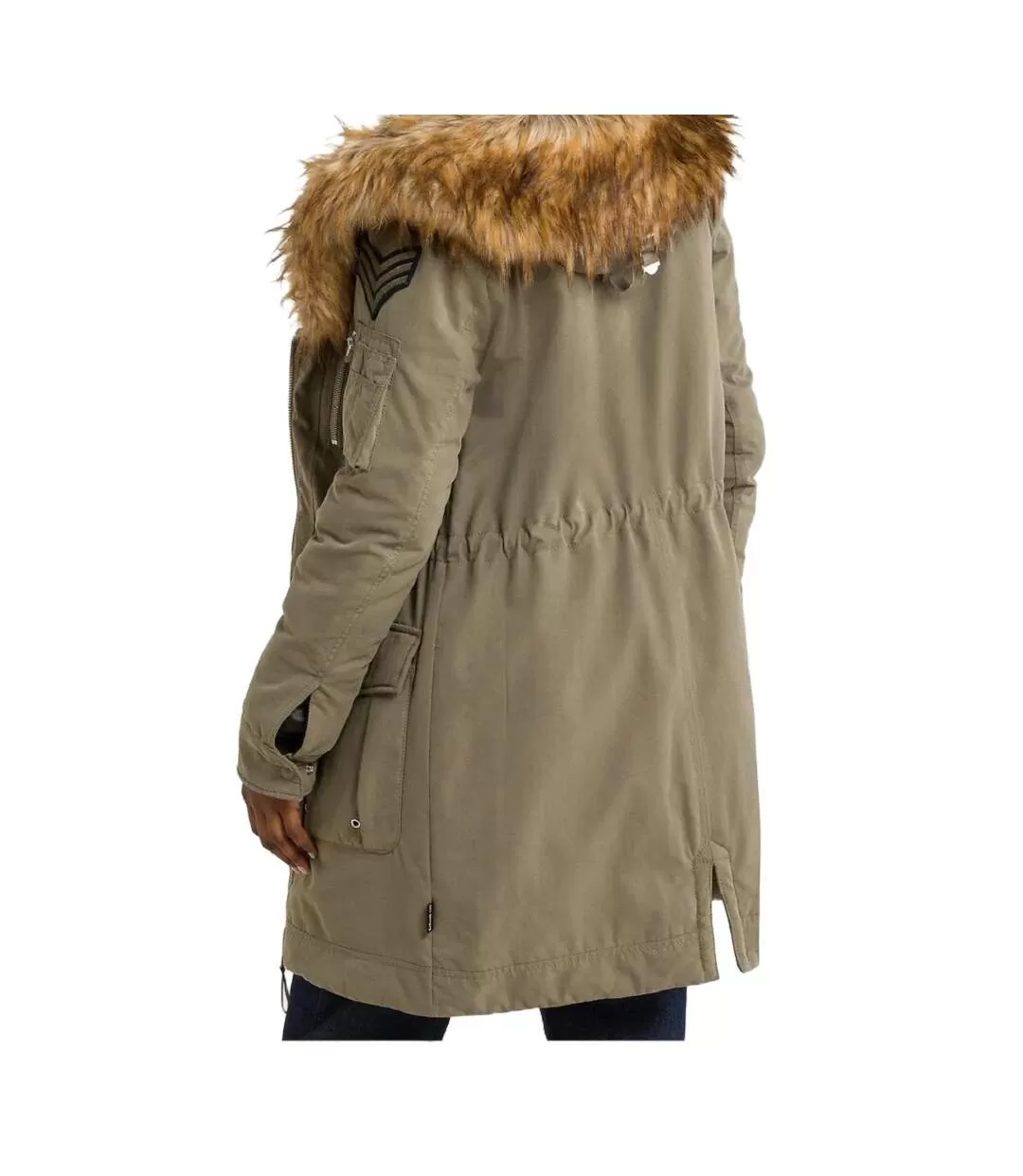 Parkas Kaki Femme Schott Army