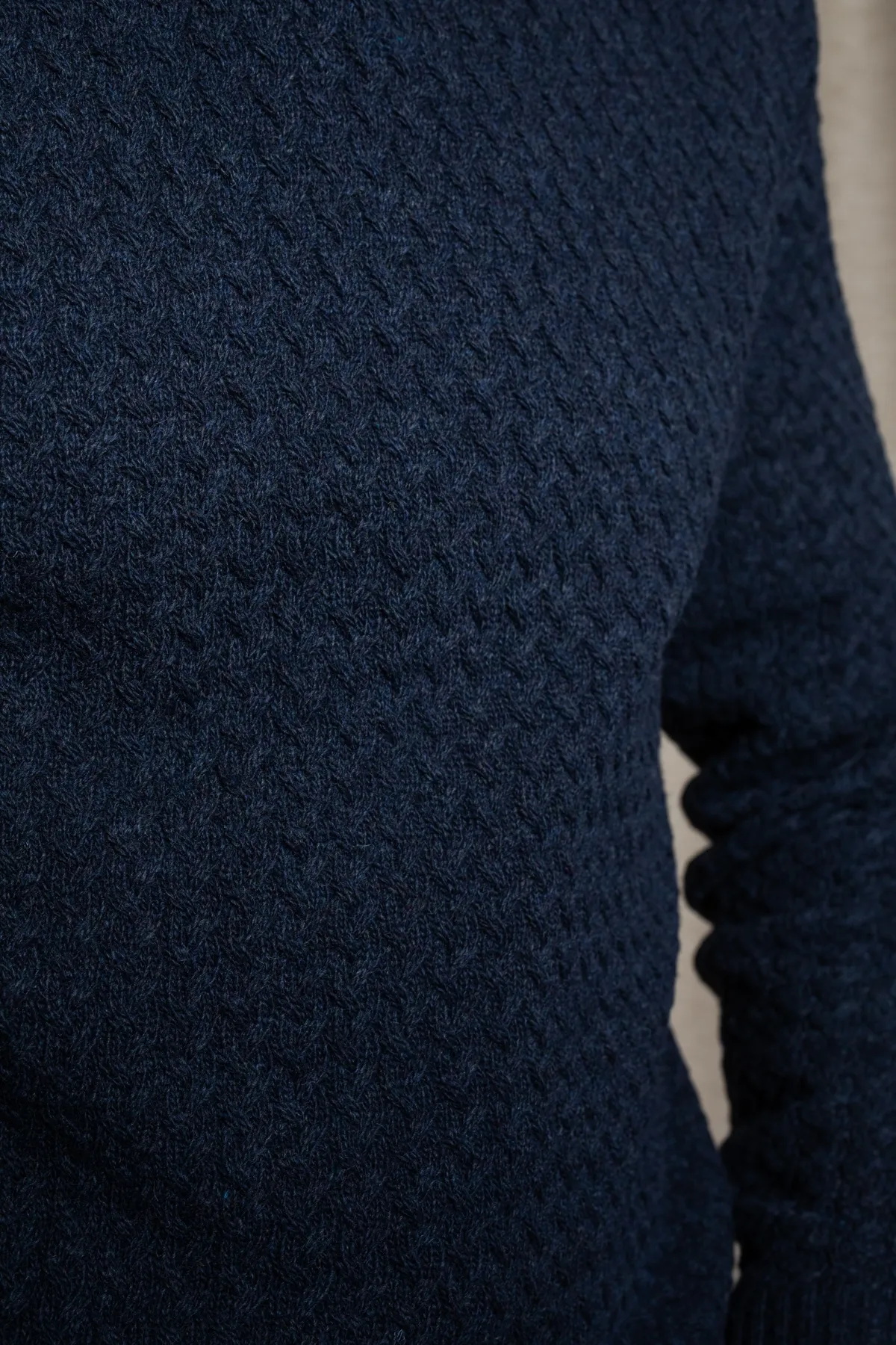 Pull Avoria Bleu| 80% laine mérinos | Mode homme | JAQK Taille M Couleur Bleu