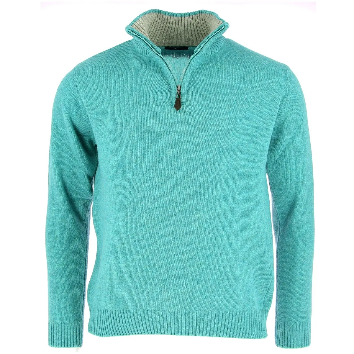 Pull camionneur Win's yacht club vert lagon - Matière-noble 39,9€