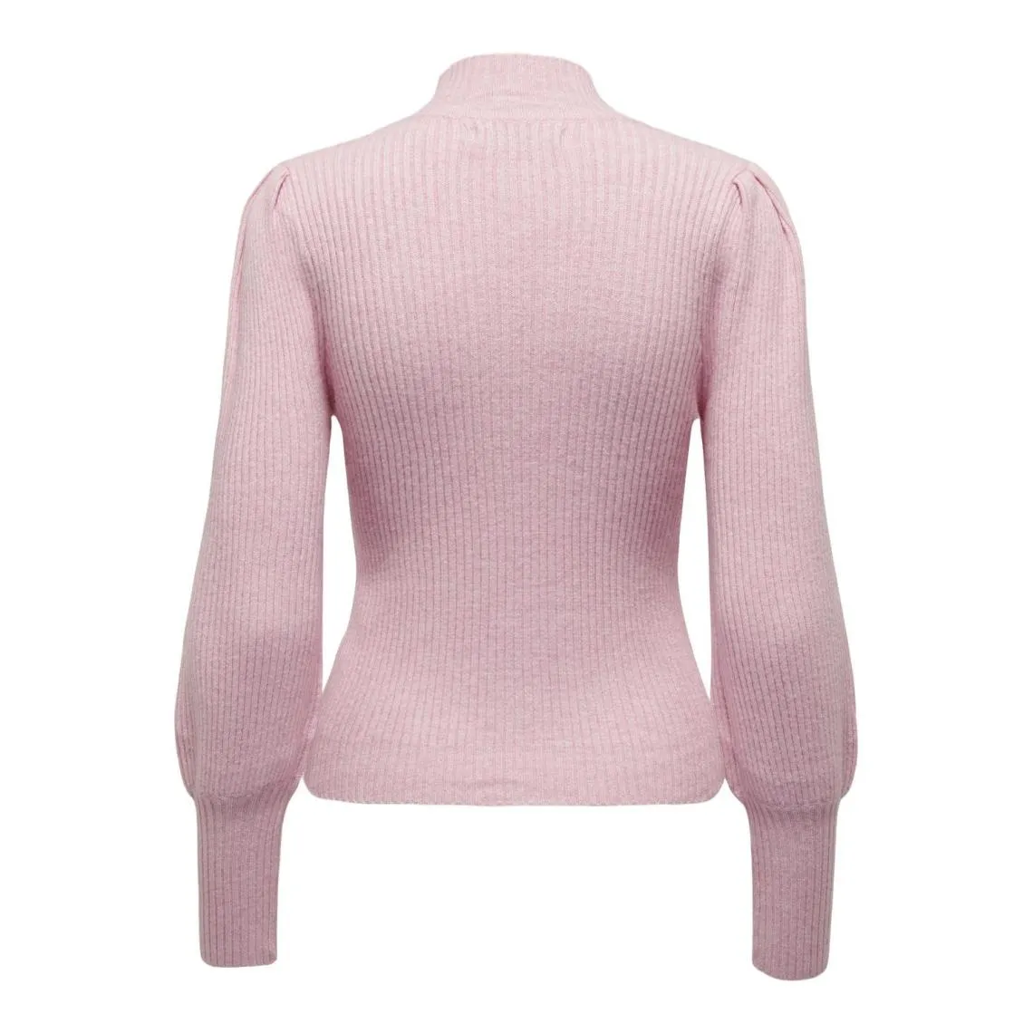 Pull en maille col haut col haut rose Lila | 3 Suisses