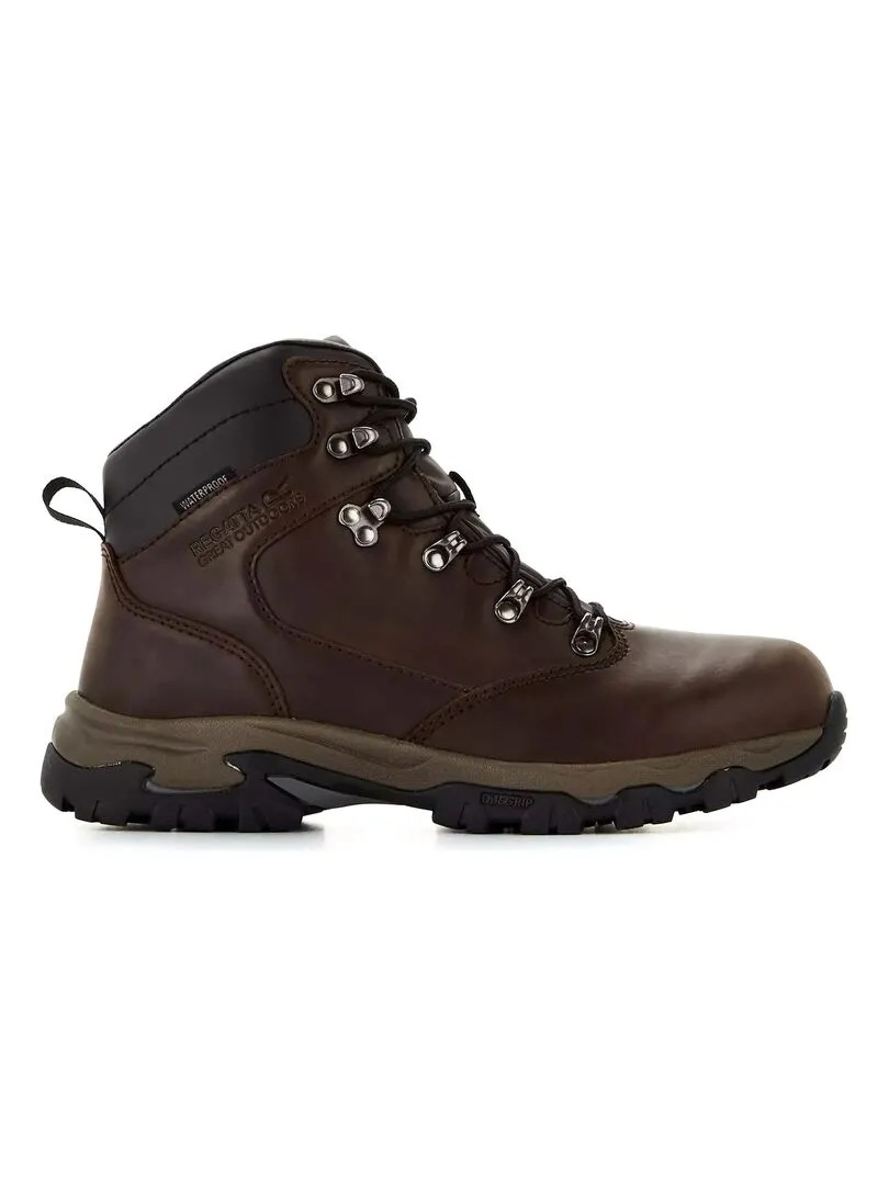 Regatta - Bottines de marche TEBAY - Marron foncé