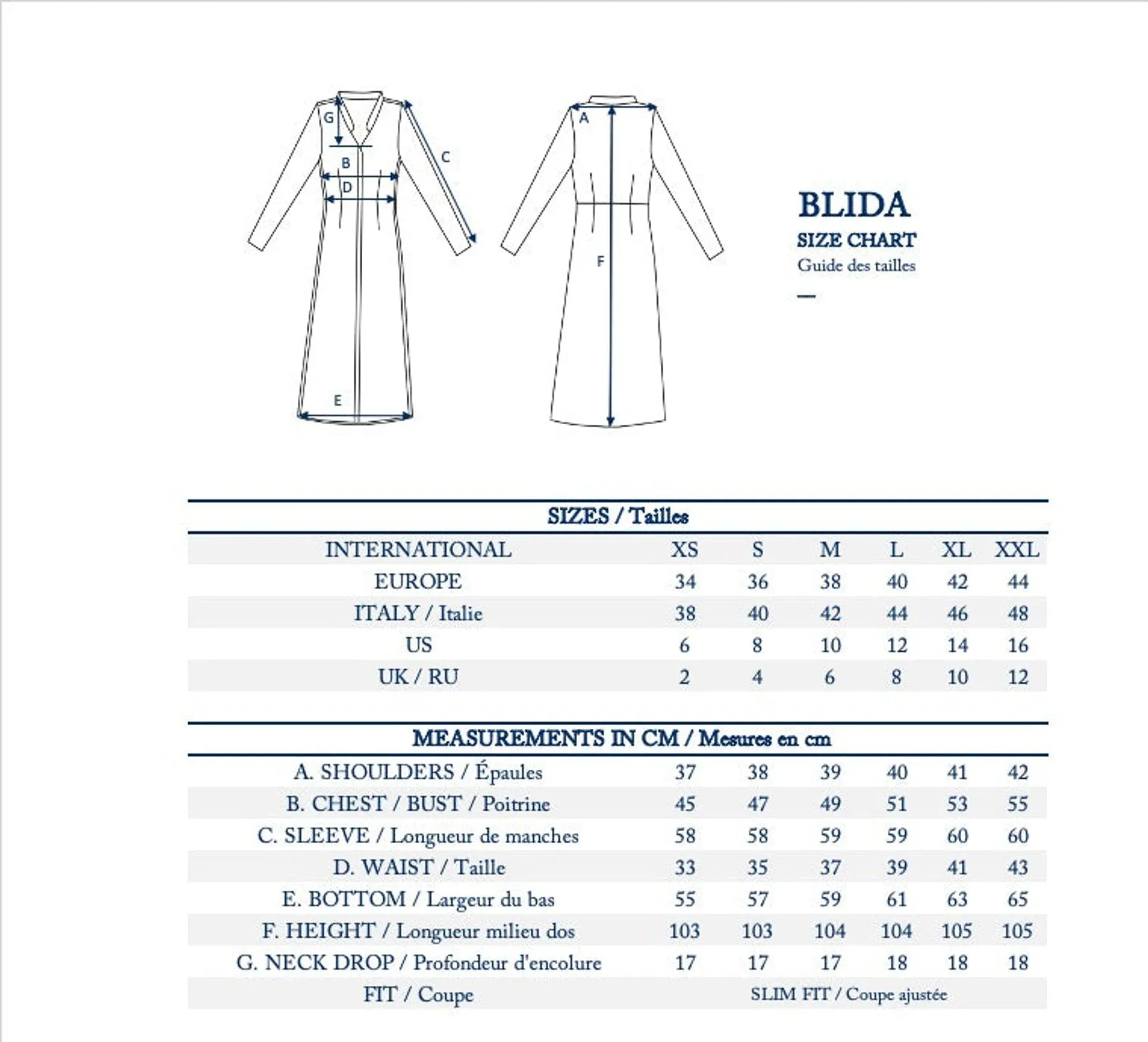 Robe Blida imprimé brest