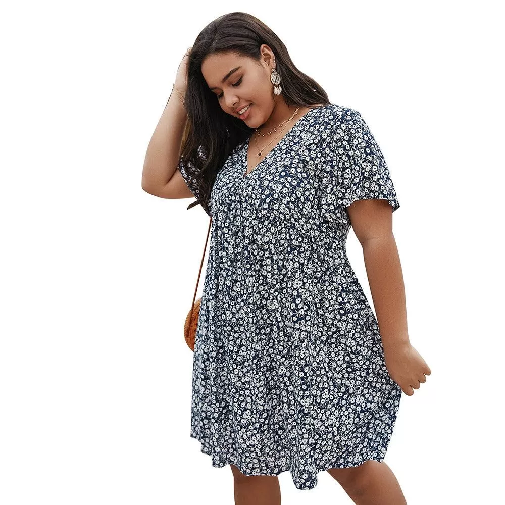 Robe Bohème Ample grande taille