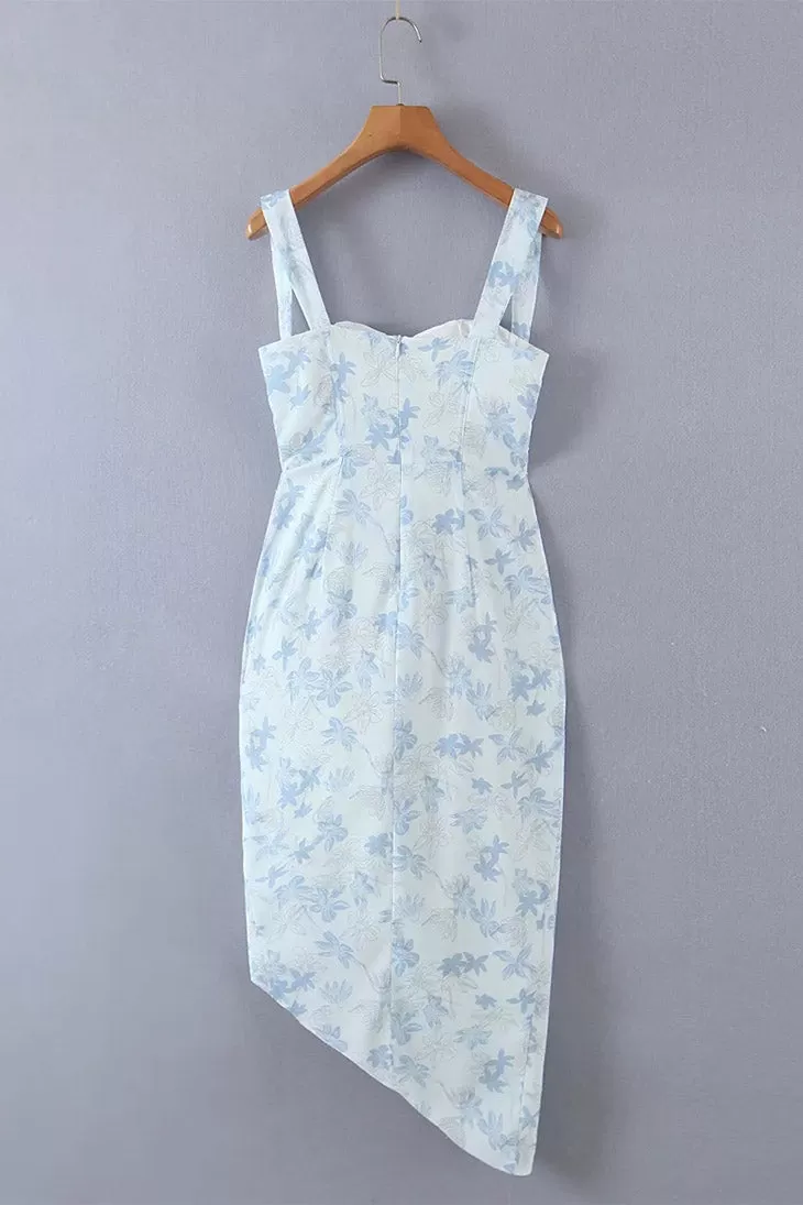 Robe Bohème Chic Bleue - Tula