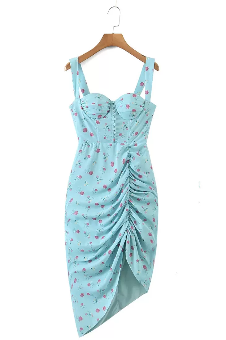 Robe Bohème Chic Bleue - Tula