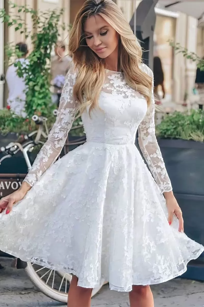 Robe de Mariée Courte Style Bohème - Victoire