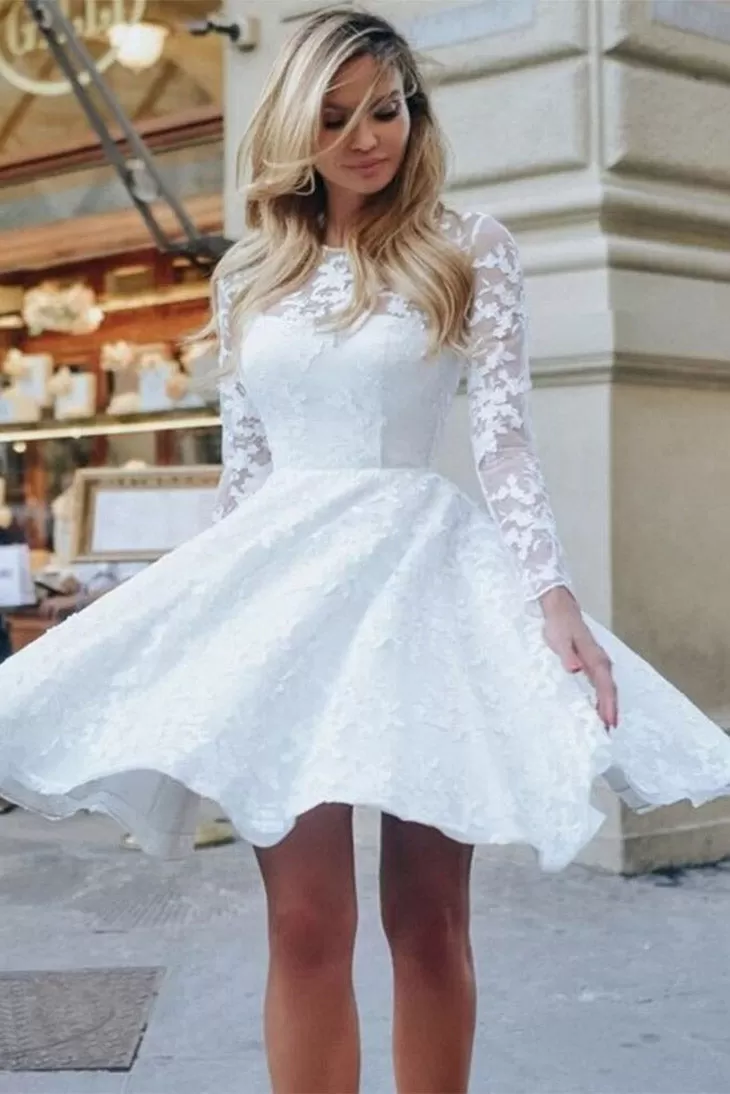 Robe de Mariée Courte Style Bohème - Victoire