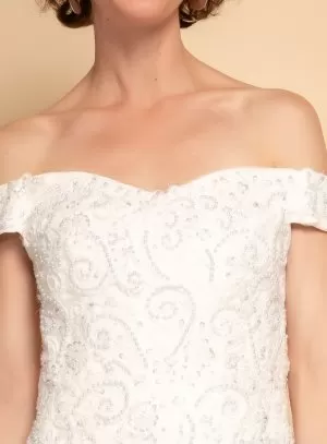 Robe de mariée longue