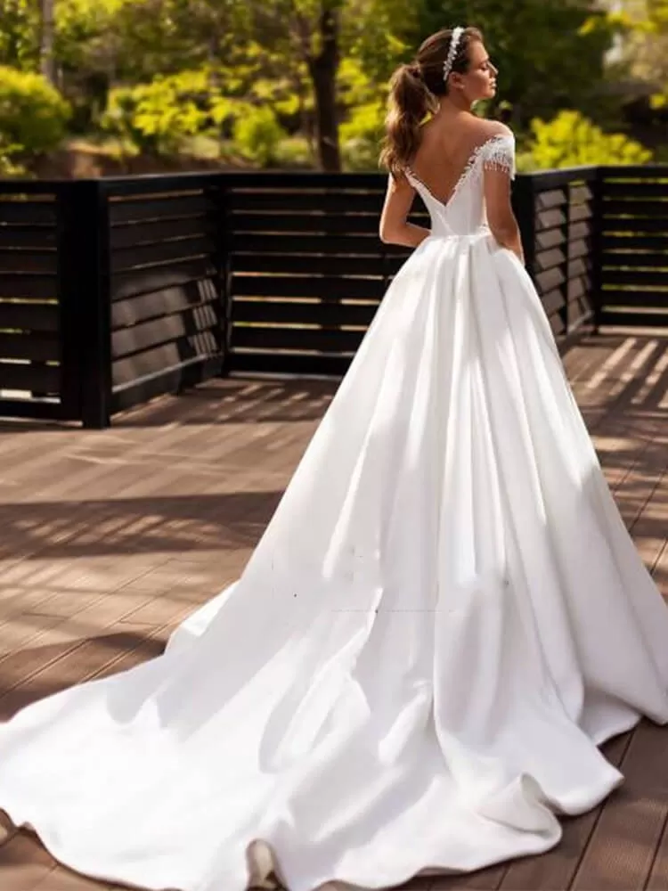 Robe de Mariée Princesse Champêtre