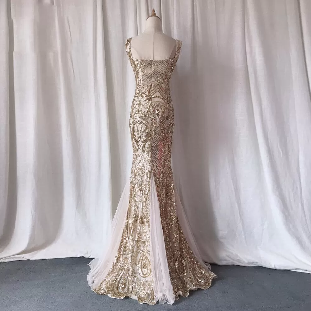 Robe de Mariée Princesse Dorée