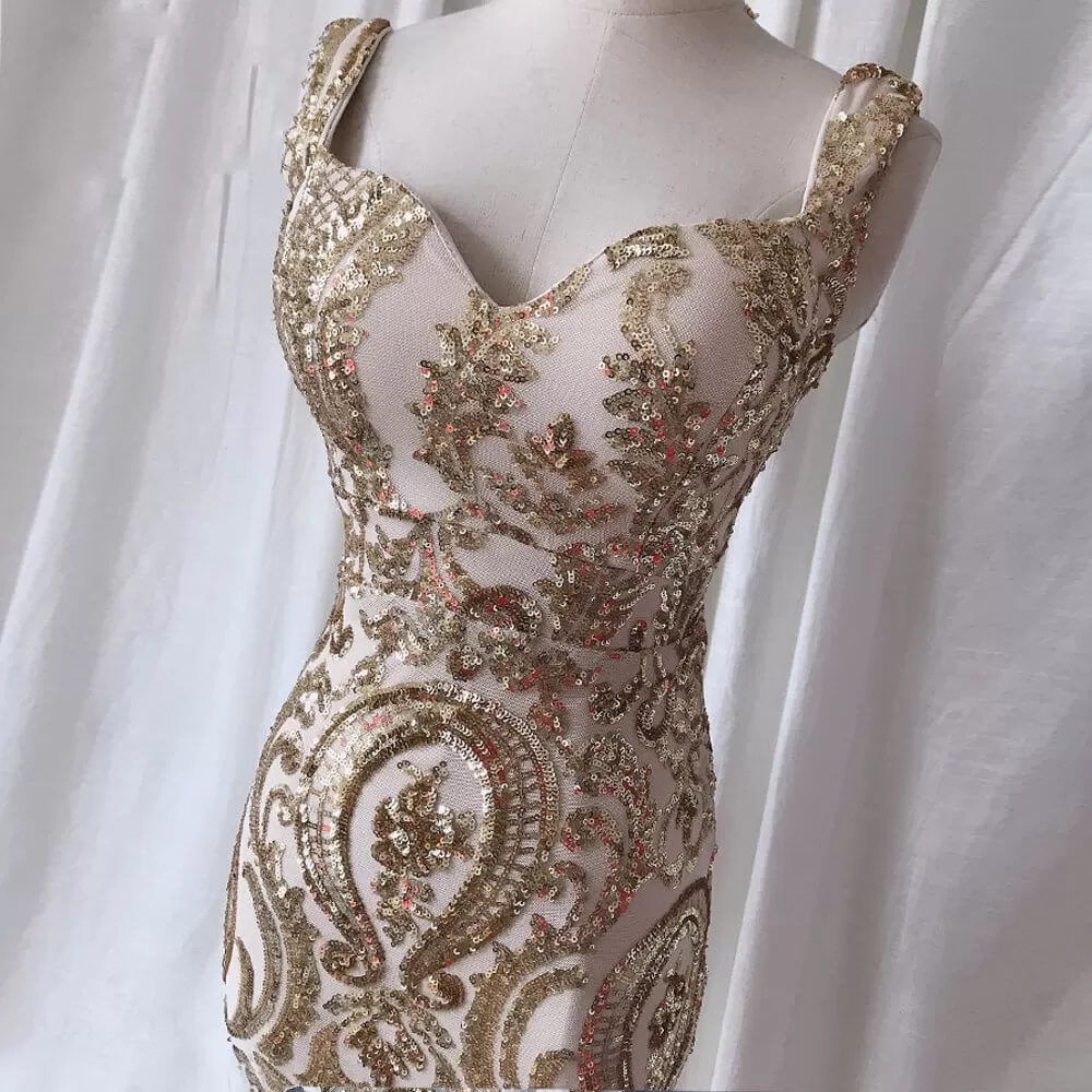 Robe de Mariée Princesse Dorée