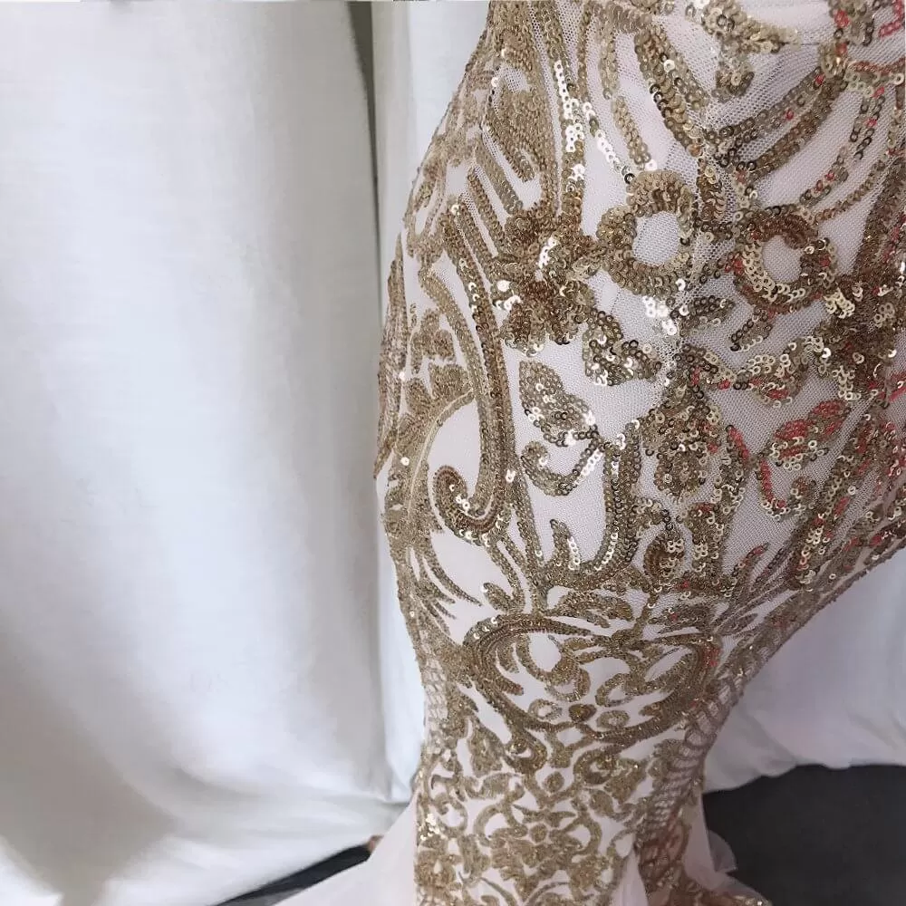 Robe de Mariée Princesse Dorée