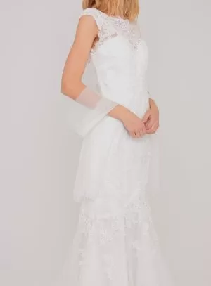 Robe de mariée sirène en dentelle