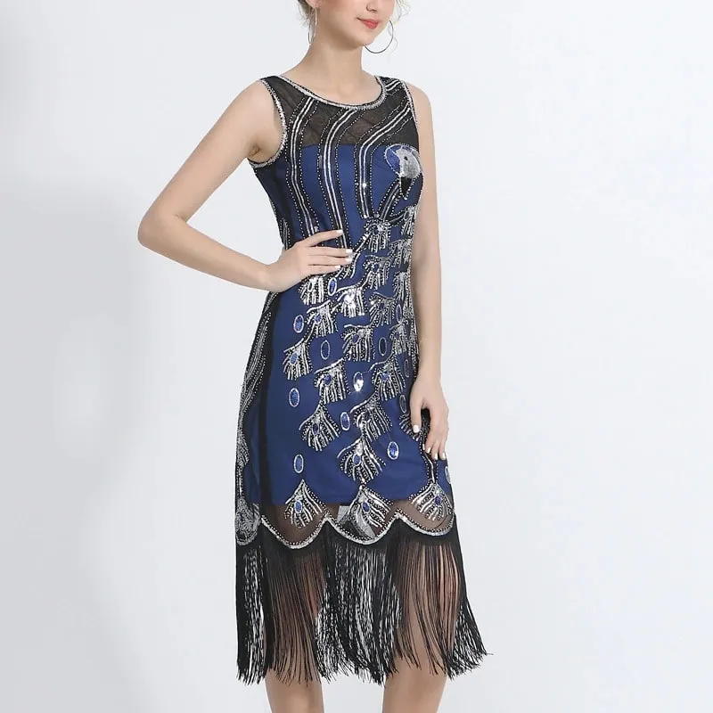 Robe Esprit Gatsby Bleue