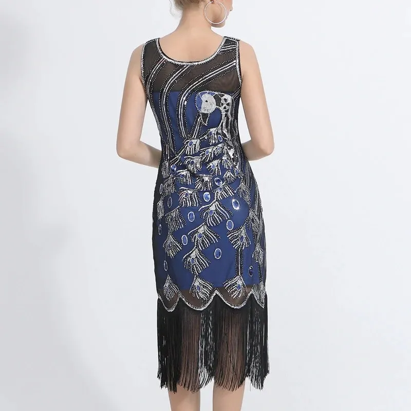 Robe Esprit Gatsby Bleue