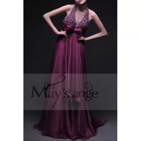 Robe Framboise-robes de soirée-maysange