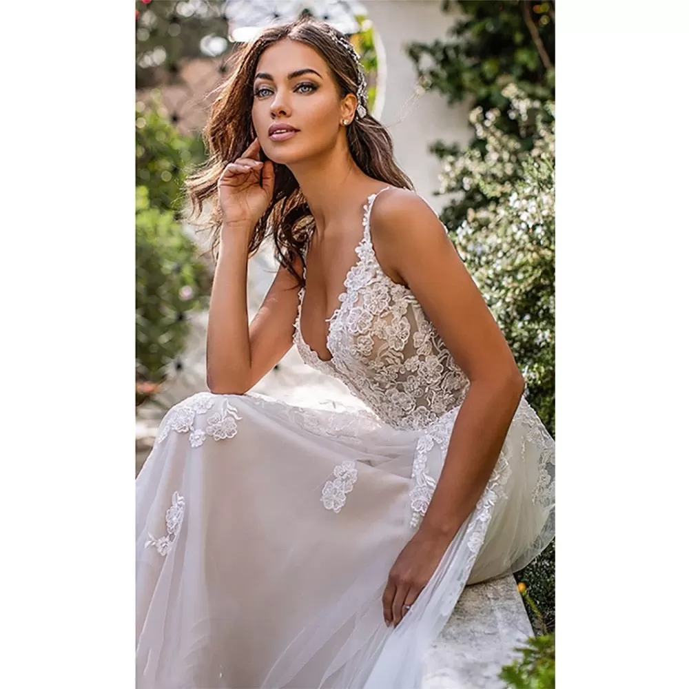 Robe Mariée Fleurie