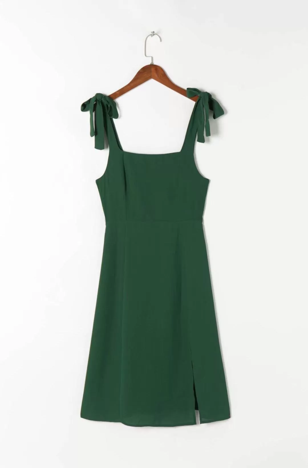 Robe Midi Bohème Vert Foncé