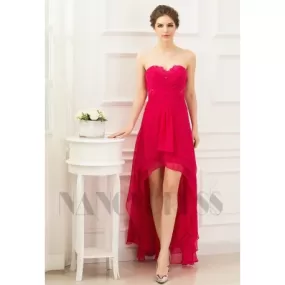 Robes Soirée Fuchsia Long