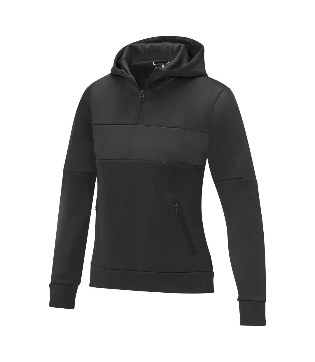 Sweat anorak femme noir Elevate Life