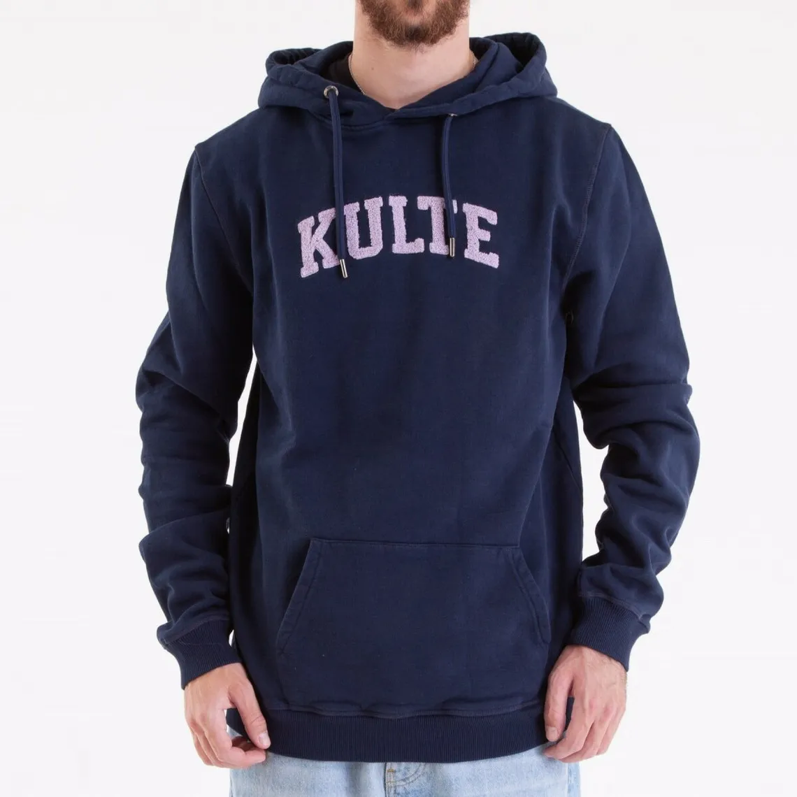 Sweatshirt CORPO ATHLETIC bleu marine en coton Kulte - Pull / Gilet / Sweatshirt Homme sur MenCorner