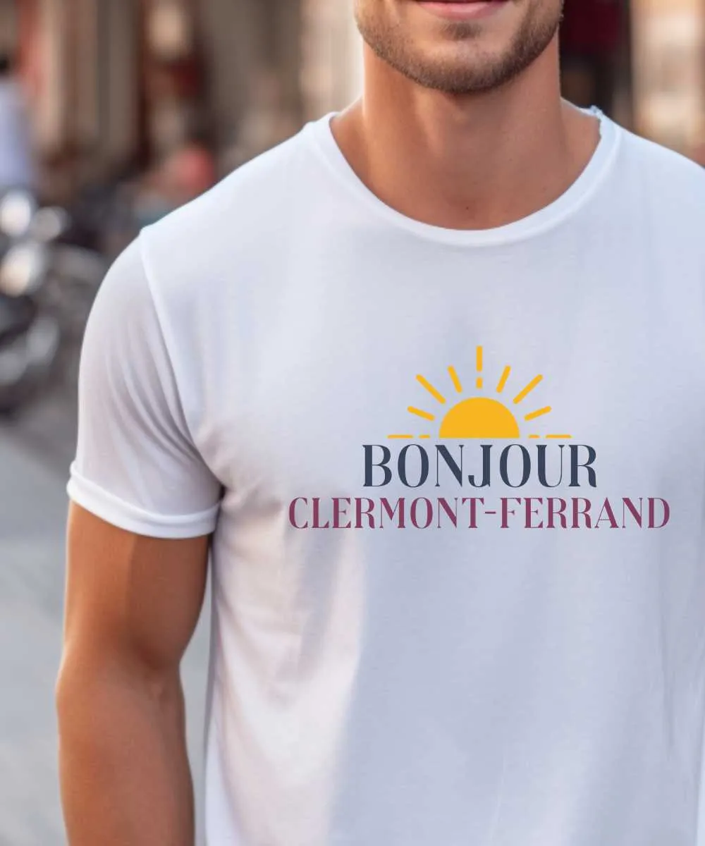 T-Shirt Bonjour Clermont-Ferrand