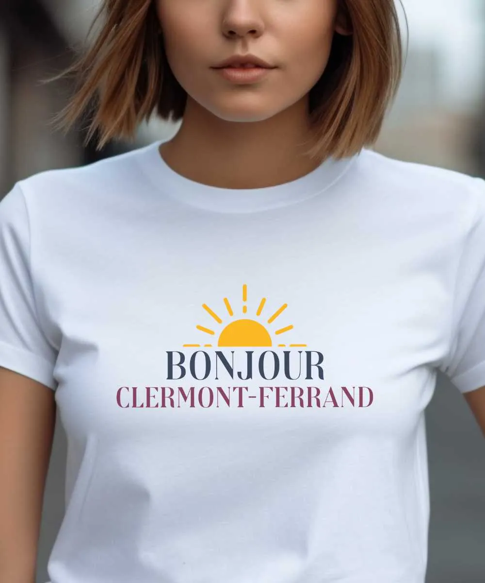 T-Shirt Bonjour Clermont-Ferrand