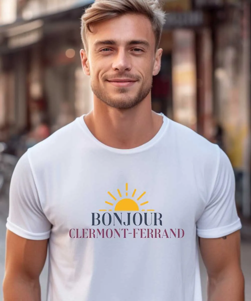 T-Shirt Bonjour Clermont-Ferrand