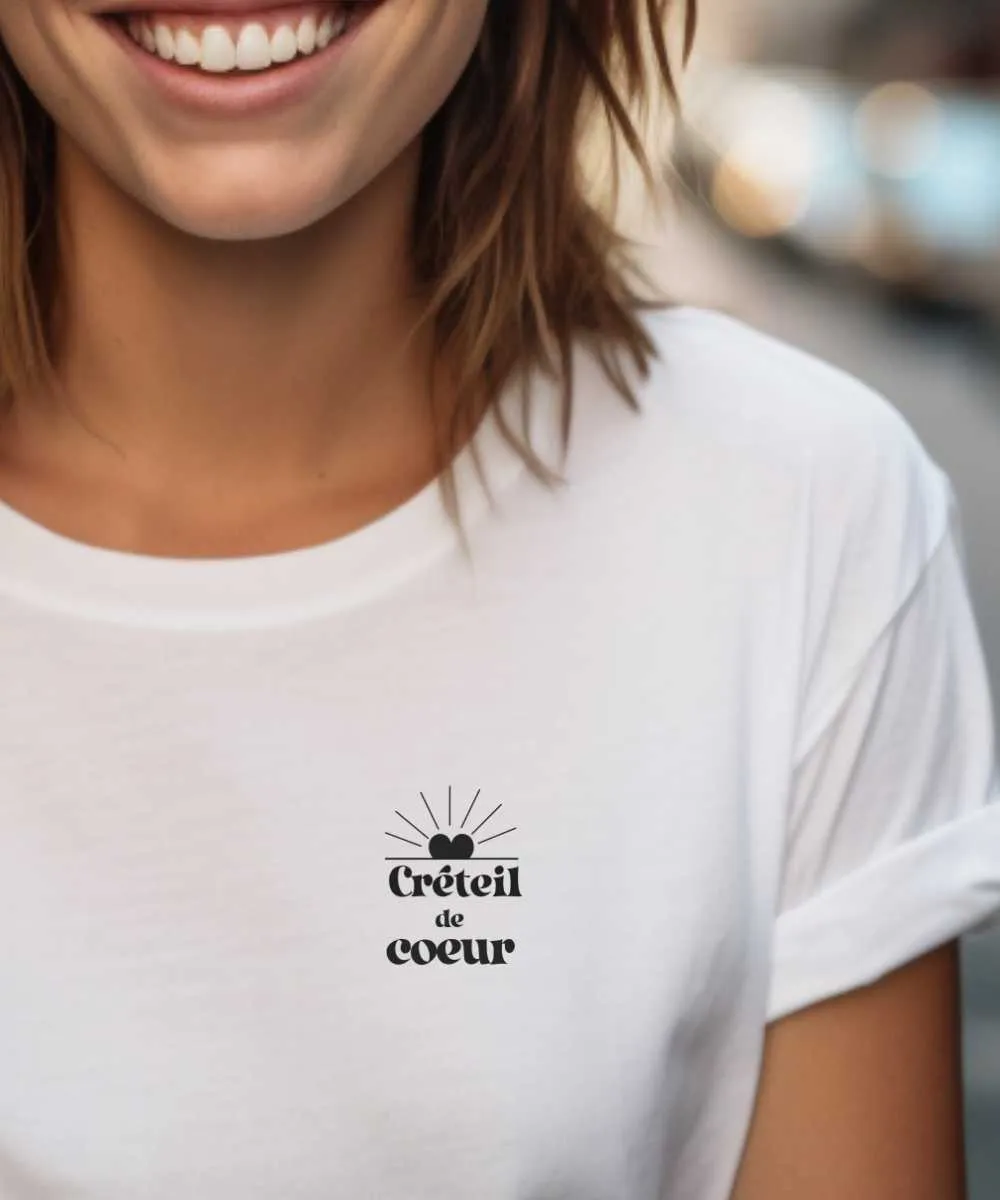 T-Shirt Créteil de coeur