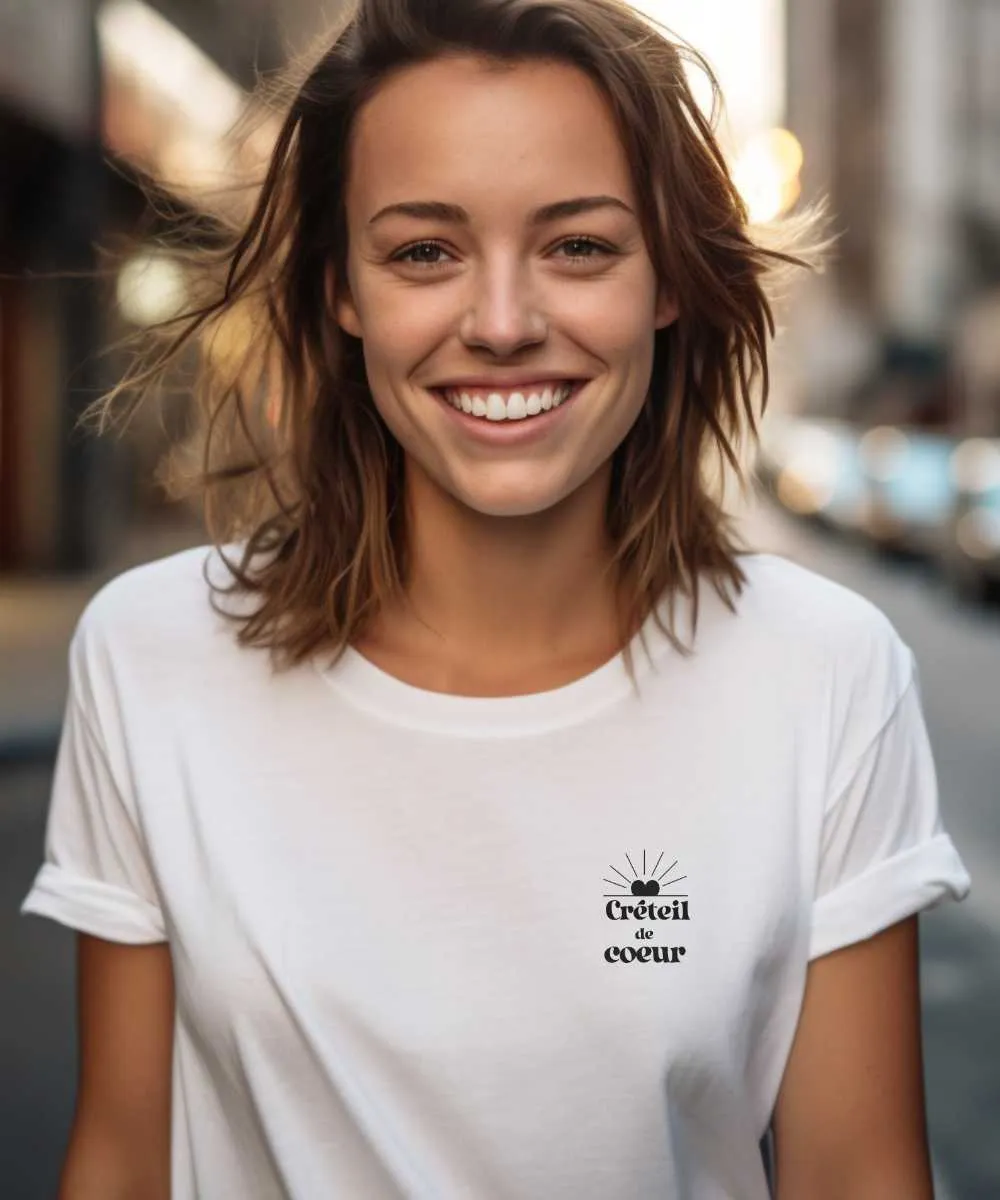 T-Shirt Créteil de coeur