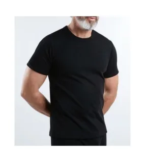 T-shirt homme isolant Thermojet noir Jet| Lingerie Sipp