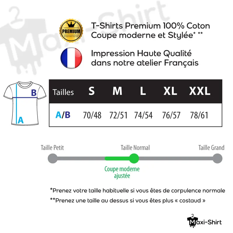 T-Shirt noir 100% coton | Zombie Killer | idée cadeau Halloween