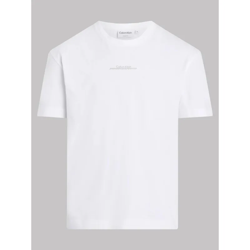 T-shirt tennis performance blanc orange homme - Lacoste | wimod